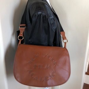 SALE!-Gorgeous Leather NY Film Academy Messenger Bag